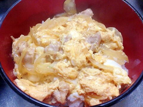 フライパンひとつで簡単親子丼